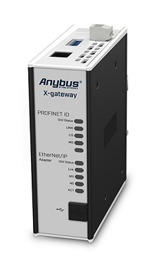 Anybus X-gateway EtherNet/IP Slave-PROFINET IO Slave, AB7649-F