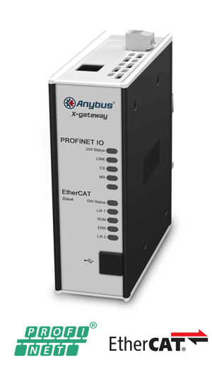 Anybus X-gateway PROFINET IO Slave-EtherCAT Slave, AB7684-F