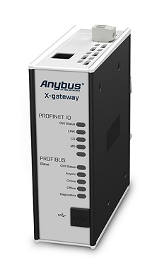 Anybus X-gateway PROFINET IO Slave-PROFIBUS DP-V0 Slave, AB7652-F