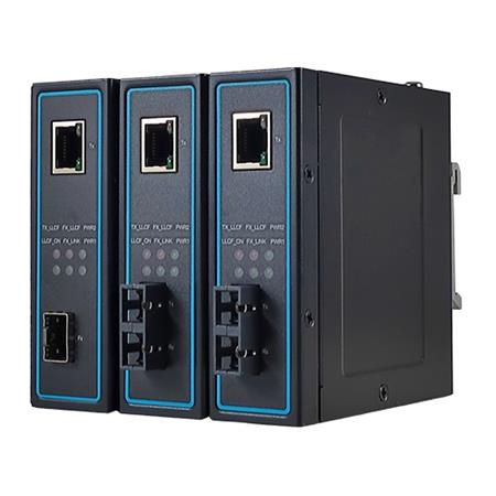 EF24L-1G-1SFP-T Media konvertor Ethernet - optika , 1Gbit, SFP, -40 – 75°C