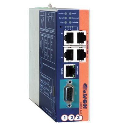 EWON - COSY141 TalK2M ethernet WAN router pro vzdálený přístup, Profibus/ MPI, 1xDI/DO,