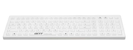 GETT podsvícená klávesnice pro zdravotnictví