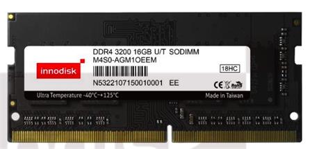 Innodisk 16GB DDR4 SO-DIMM ULTRA -40°C~+125°C