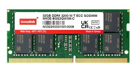 Innodisk 32GB DDR4 SO-DIMM ECC