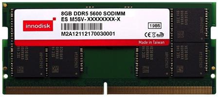 Innodisk 8GB DDR5 SO-DIMM -40°C +95°C