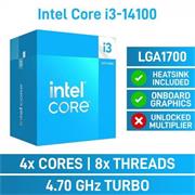 Intel Core I3-14100 3.5GHz 12M 1700P 4Core  60W