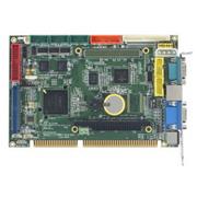 ISA half-size CPU board, Vortex86DX/800, 256MB, 3x RS232, 1x 232/422/485, VGA, CF, LAN, USB, LPT, GPIO, 16xPWM