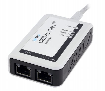 IXXAT - USB-to-CAN FD, 2x CAN HS, 2x CAN FD, 1x LIN, RJ-45, galvanická izolace 0,8KV