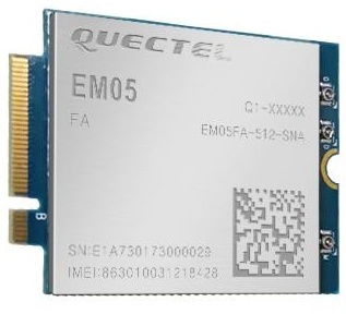 M.2 3042 3G/LTE modem Quectel, CAT4, evropská pásma