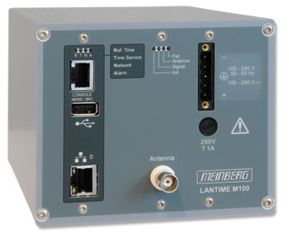 Meinberg NTP server - GPS, na DIN lištu, bez LCD, ss napájení