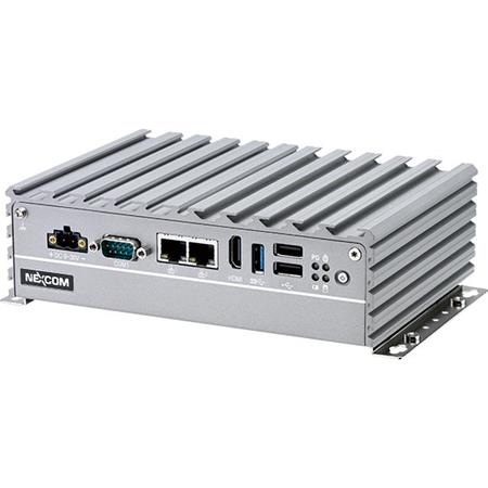 NISE105U- Pasiv PC Celeron J1900, 4xCOM, HDMI, DVI, 3xUSB, 2xGbE