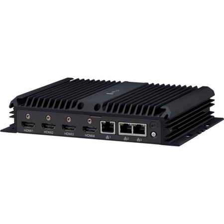 Pasivně chlazené PC i5-1145G7E(1,5 GHz) 3x LAN, 4x USB, 2x COM, M.2, 12-24VDC,