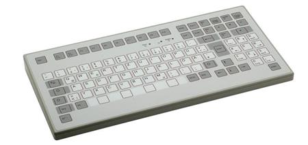 TIPRO K545-BTU-US (stolní klávesnice, USB, US popis)