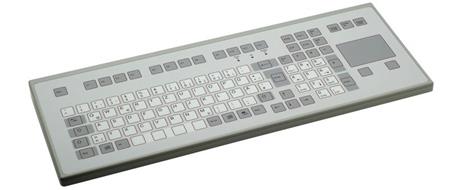 TIPRO K547-BTU-US (stolní klávesnice+touchpad, USB, US popis)