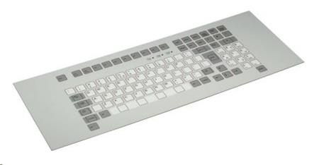 TIPRO K845-B0U-US (panelová klávesnice, USB, US popis)
